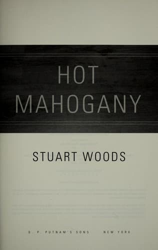 Tapa de Hot mahogany