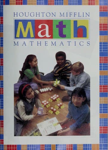 Tapa de Houghton Mifflin math mathematics