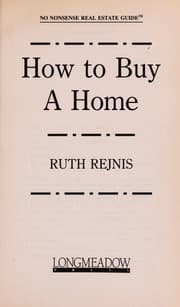 Tapa de How to Buy a Home (No Nonsense Real Estate Guides)