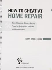 Tapa de How to cheat at home repair