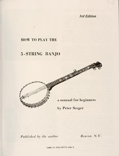 Tapa de How to play the 5-string banjo