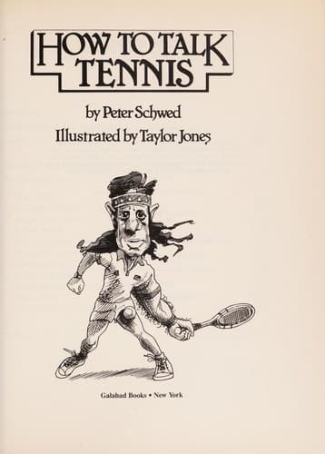 Tapa de How to Talk Tennis