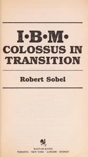 Tapa de I.B.M., colossus in transition