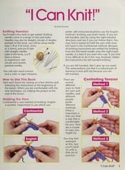 Tapa de I Can Knit