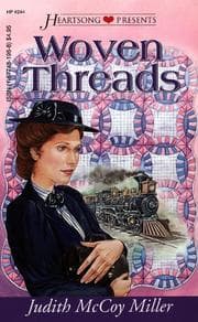 Tapa de Woven Threads (Heartsong Presents #244)