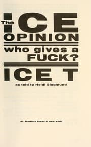 Tapa de The Ice opinion : who gives a fuck?