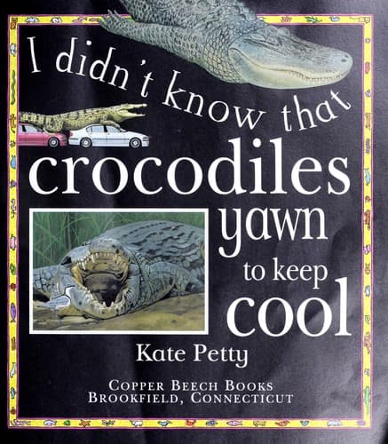 Tapa de Crocodiles yawn to keep cool