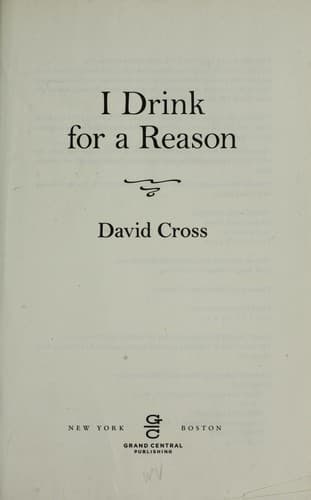 Tapa de I drink for a reason