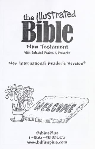 Tapa de The illustrated Bible