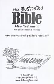 Tapa de The illustrated Bible