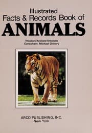Tapa de Illustrated facts & records book of animals