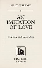 Tapa de An imitation of love