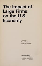Tapa de The impact of large firms on the U.S. economy