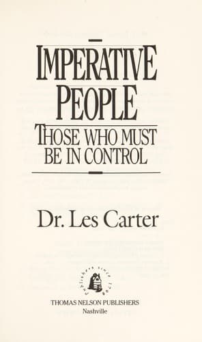 Tapa de Imperative People
