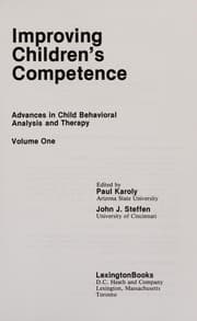 Tapa de Improving children's competence