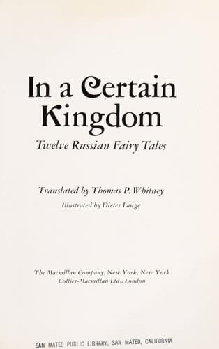 Tapa de In a certain Kingdom