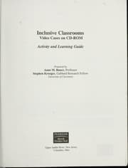 Tapa de Exceptional lives : special education in today's schools