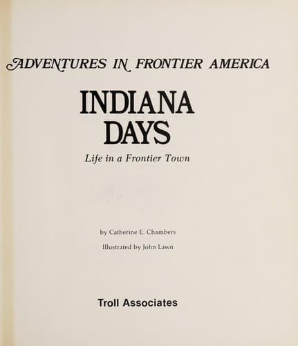 Tapa de Indiana days