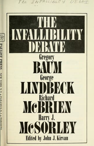 Tapa de The Infallibility debate