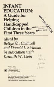 Tapa de Infant education