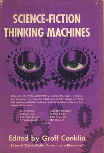 Tapa de Science-fiction thinking machines