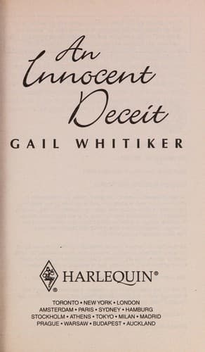 Tapa de An innocent deceit