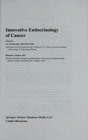 Tapa de Innovative endocrinology of cancer