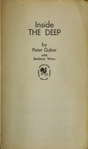Tapa de Inside the deep