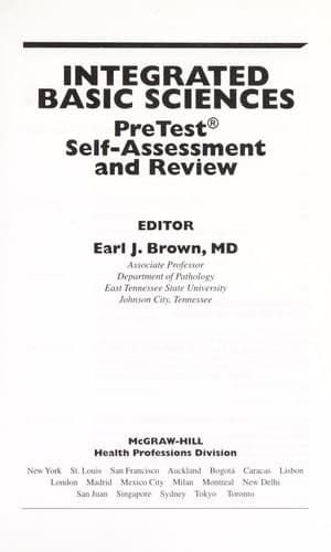Tapa de Integrated Basic Sciences