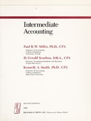 Tapa de Intermediate accounting