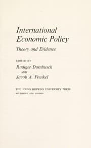 Tapa de International economic policy