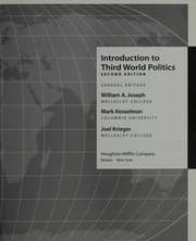 Tapa de Introduction to third world politics