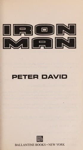 Tapa de Iron Man
