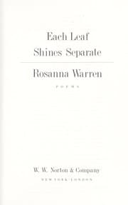 Tapa de Each leaf shines separate