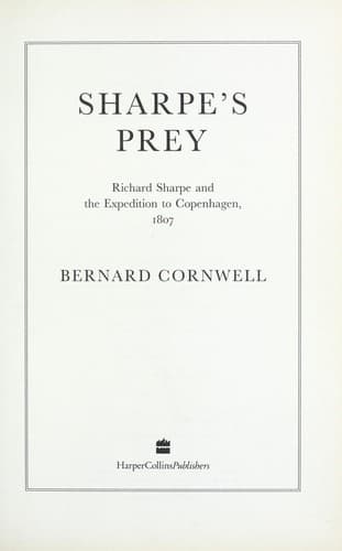Tapa de Sharpe's prey