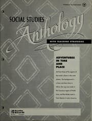 Tapa de Social studies anthology