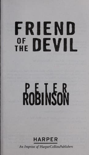 Tapa de Friend of the devil