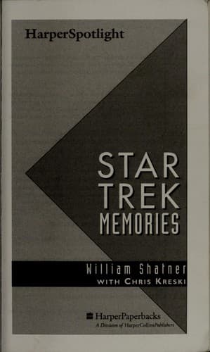 Tapa de Star trek memories