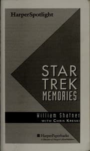 Tapa de Star trek memories