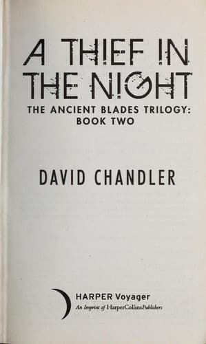 Tapa de A thief in the night