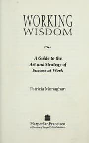 Tapa de Working wisdom