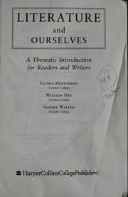Tapa de Literature and ourselves