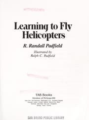 Tapa de Learning to fly helicopters