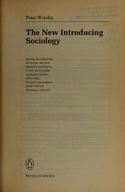 Tapa de The New Introducing sociology