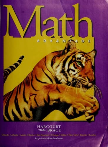Tapa de Math Advantage