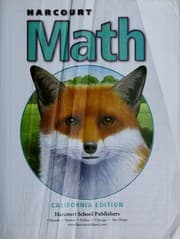 Tapa de Harcourt math