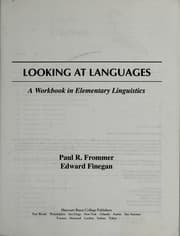 Tapa de Looking at languages