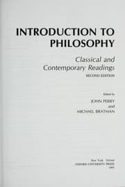 Tapa de Introduction to philosophy