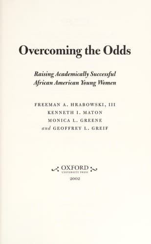 Tapa de Overcoming the odds