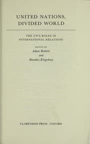 Tapa de United Nations, divided world